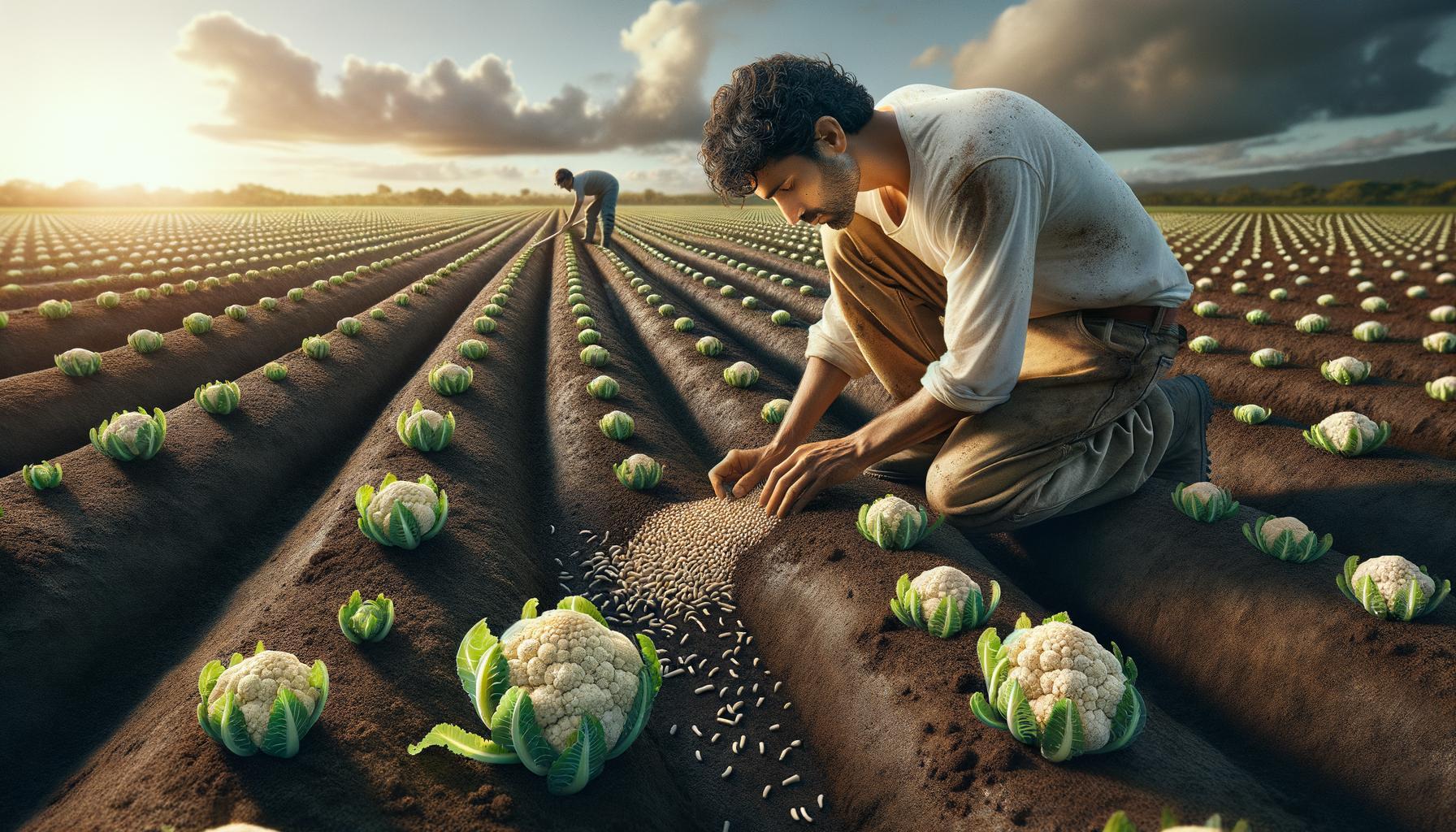 wanneer bloemkool planten in volle grond?