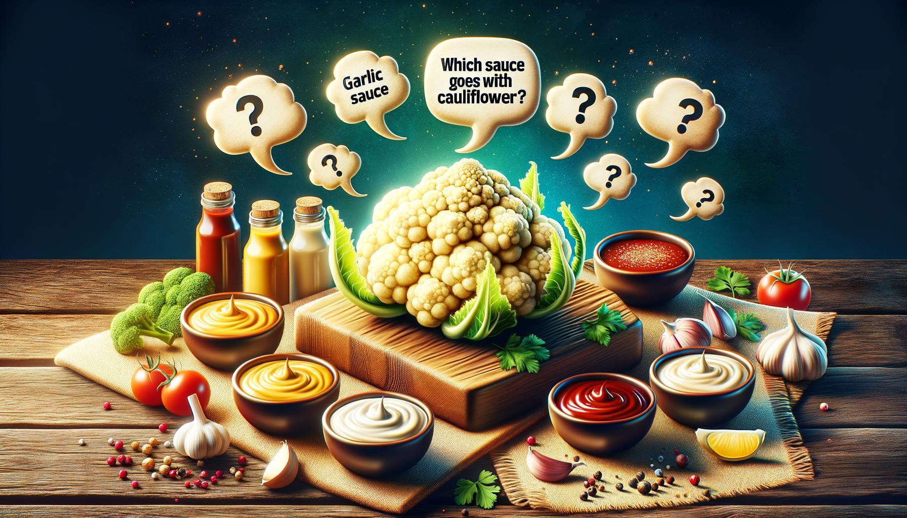 Welke saus past bij bloemkool?
