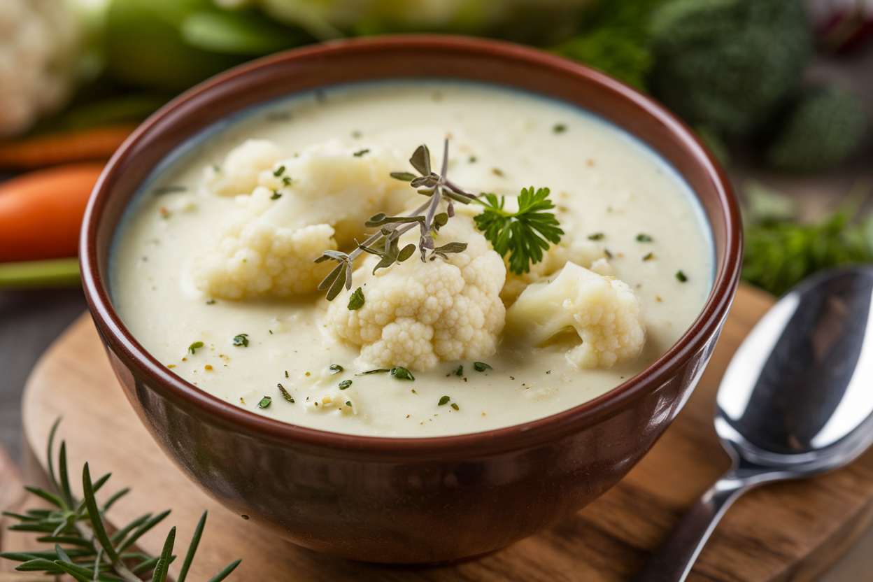 bloemkool soep recept